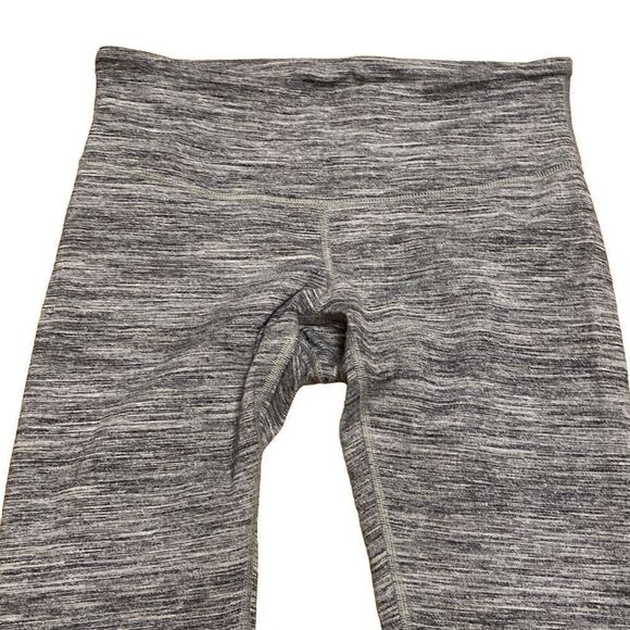 Womens Lululemon Marled Gray Navy Leggings size 6 - Picture 3 of 8